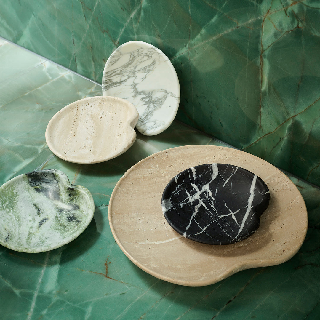 greg natale | lily bowl | irish green marble