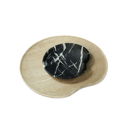 greg natale | lily bowl | travertine large