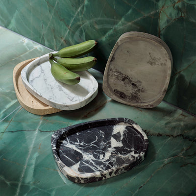 greg natale | pietra tray | irish green marble