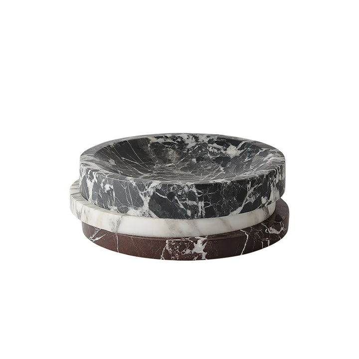 greg natale | pila bowl | antico + arabescato + merlot marble