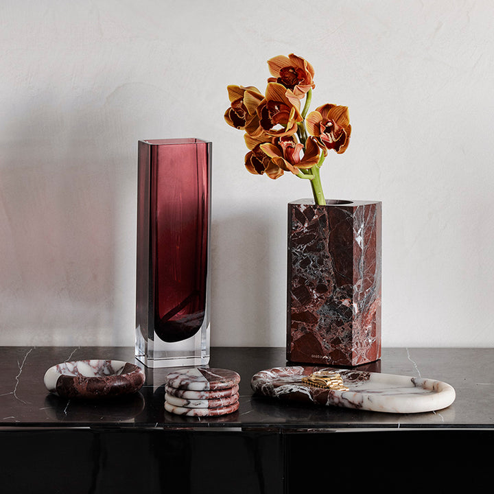 greg natale | polar tray | merlot + viola