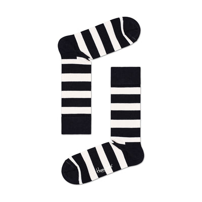 happy socks | gift set - black + white | size 41-46 - 4 pack