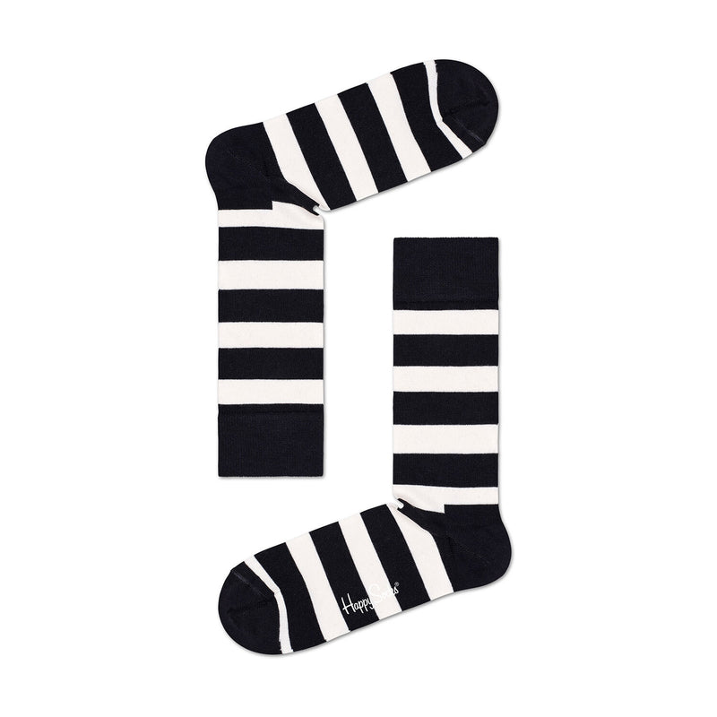happy socks | gift set - black + white | size 41-46 - 4 pack