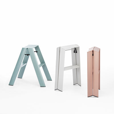 hasegawa | lucano 2 step ladder | peach brown
