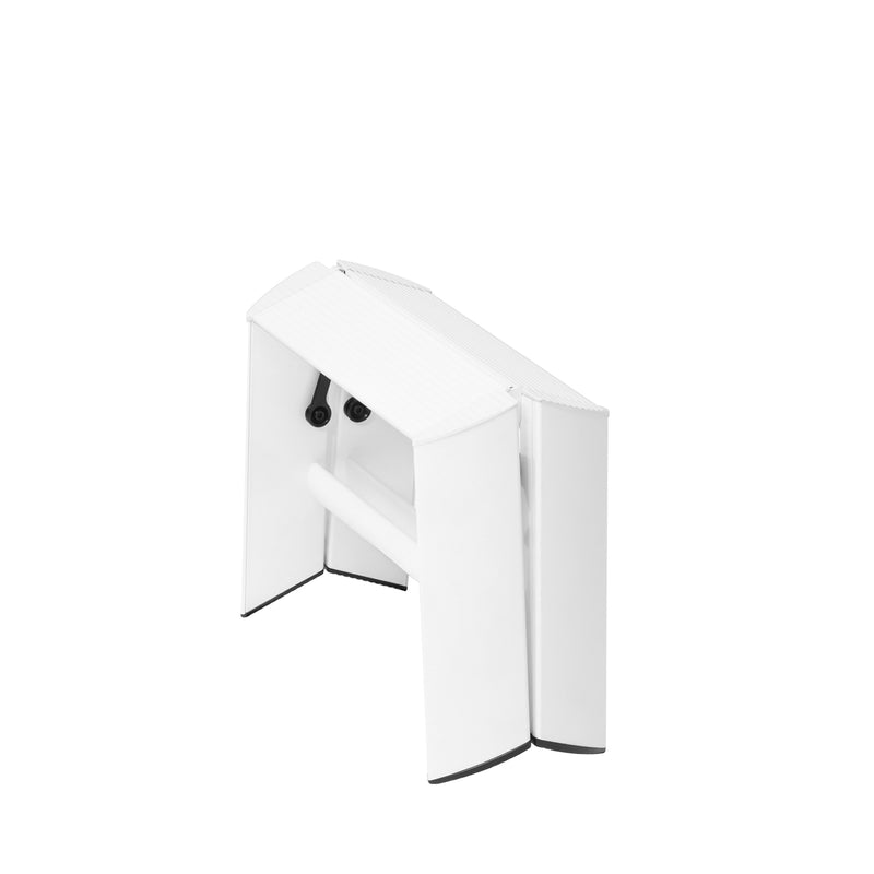 hasegawa | lucano 1 step ladder | white