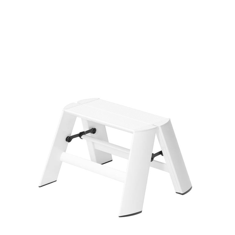 hasegawa | lucano 1 step ladder | white