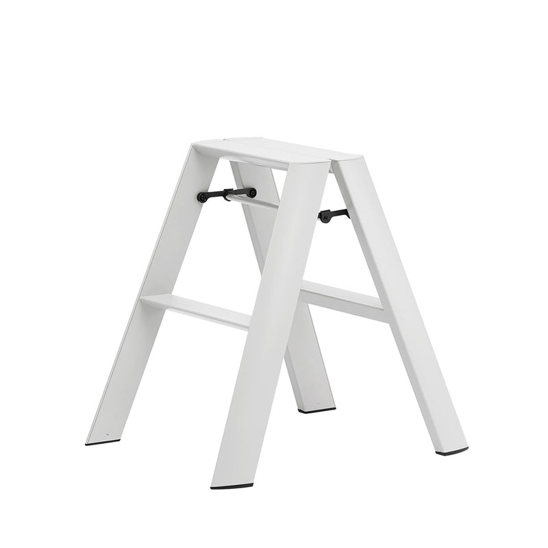 hasegawa | lucano 2 step ladder | crystal grey