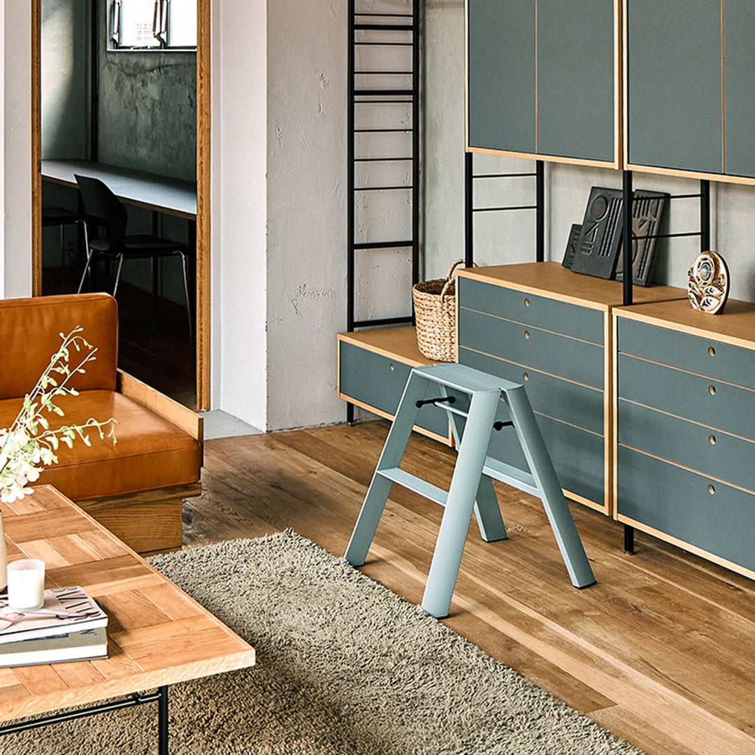 hasegawa | lucano 2 step ladder | dusty mint