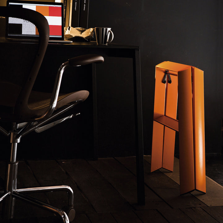 hasegawa | lucano 2 step ladder | orange