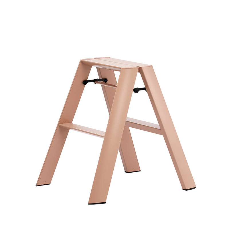 hasegawa | lucano 2 step ladder | peach brown