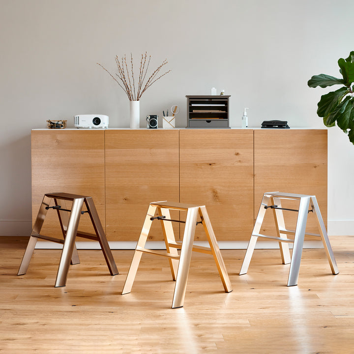 hasegawa | lucano 2 step ladder premium | gold (japan) - LC