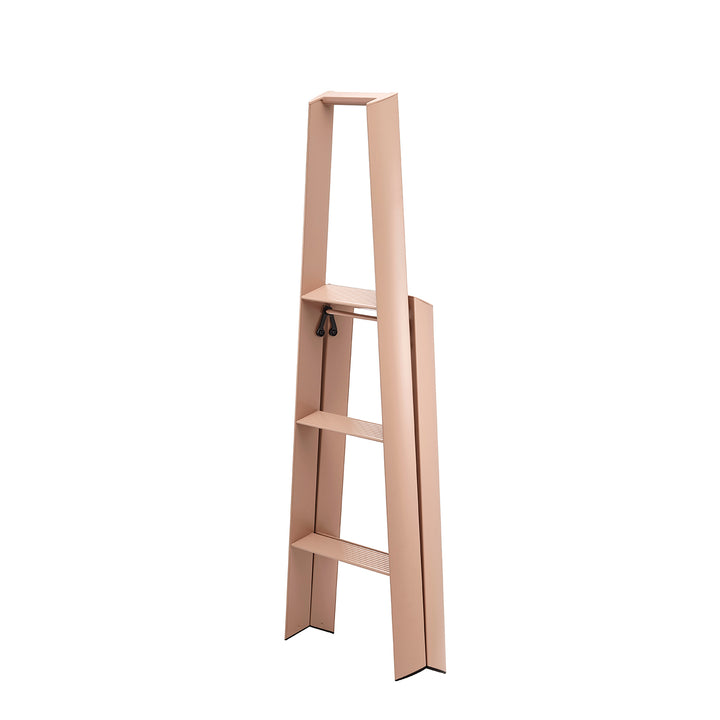 hasegawa | lucano 3 step ladder | peach brown