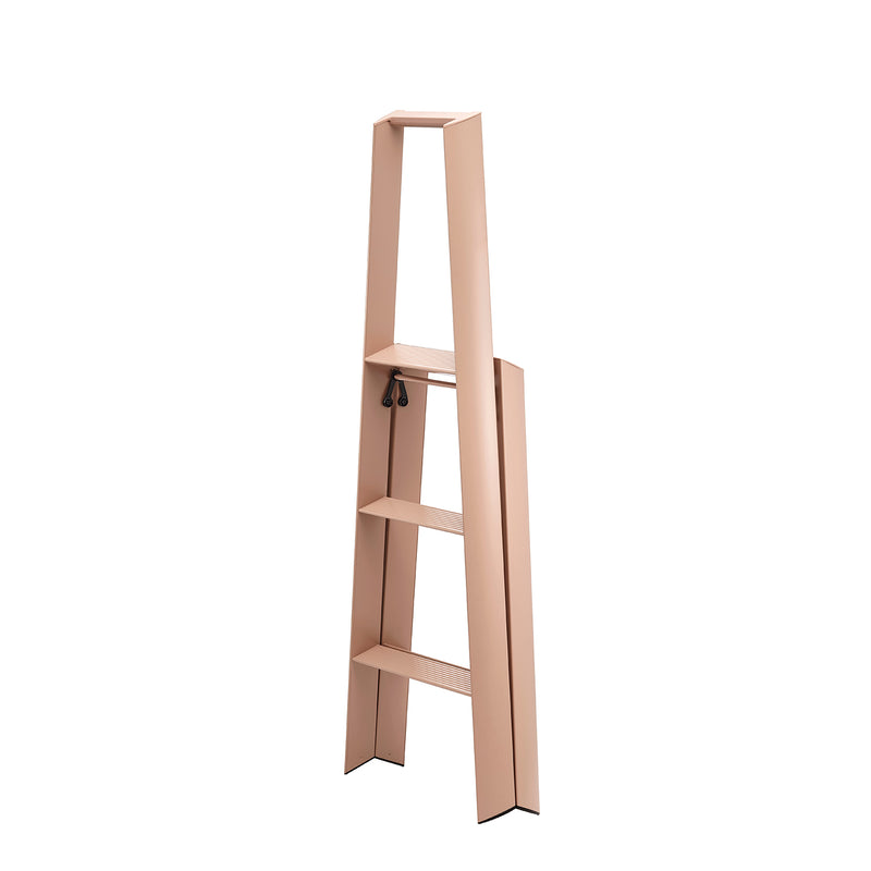 hasegawa | lucano 3 step ladder | peach brown