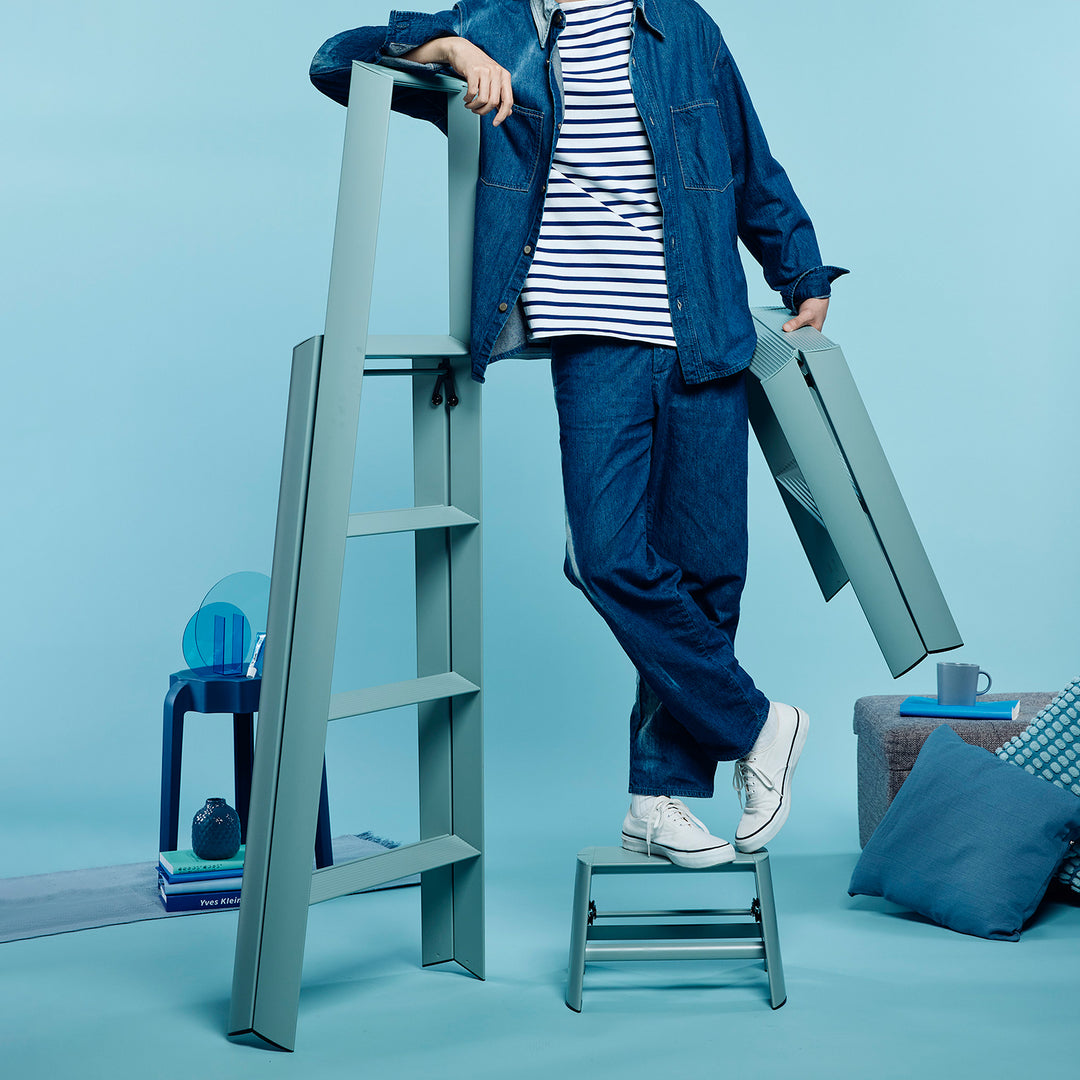 hasegawa | lucano 4 step ladder | dusty mint