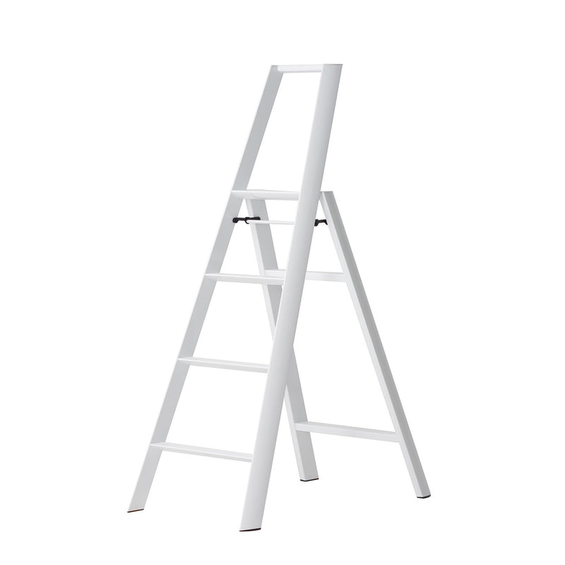 hasegawa | lucano 4 step ladder | white