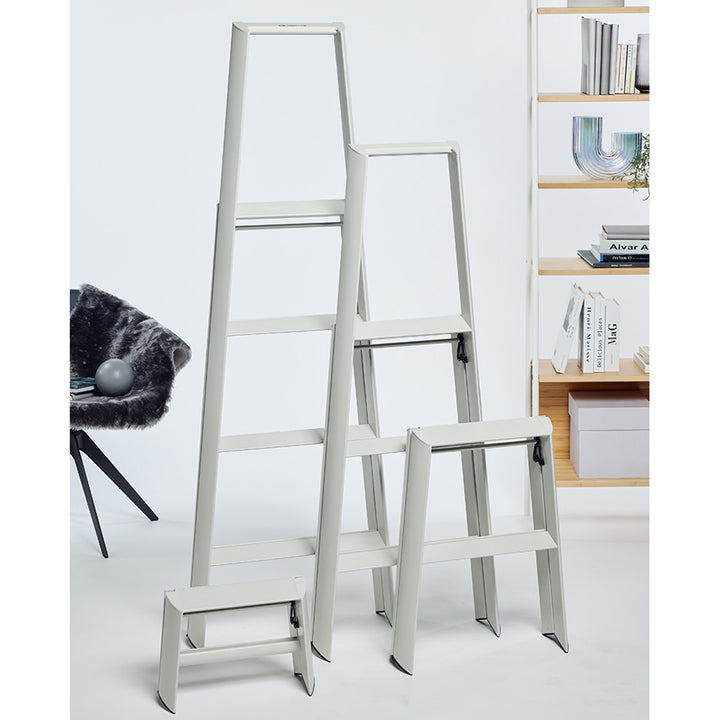 hasegawa | lucano 2 step ladder | crystal grey