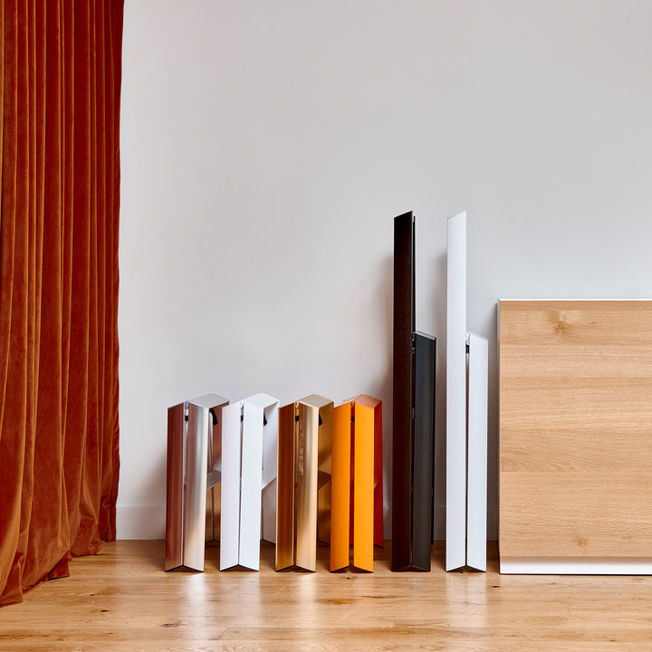 hasegawa | lucano 2 step ladder | orange