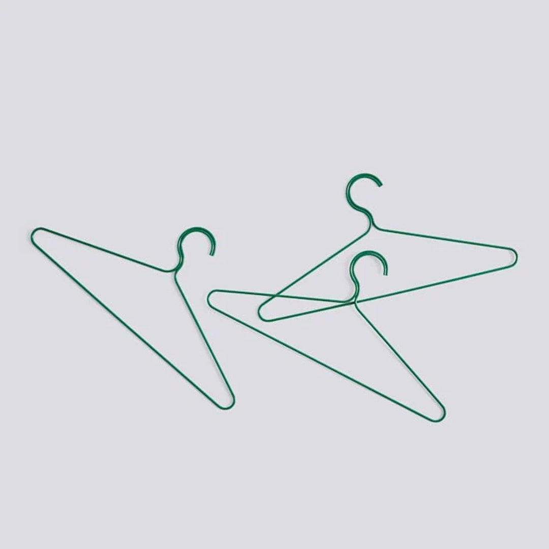 hay | hanger | jungle green | set of 3