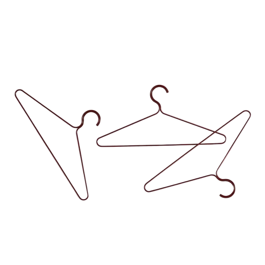 hay | hanger | maroon red | set of 3