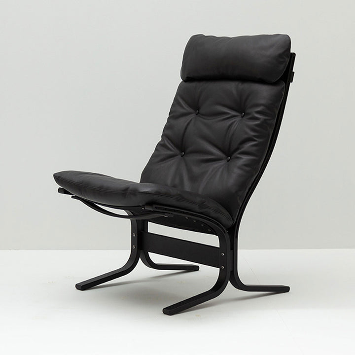 lk hjelle | siesta classic 300 chair | high back | black oak + hemsen HA19 leather