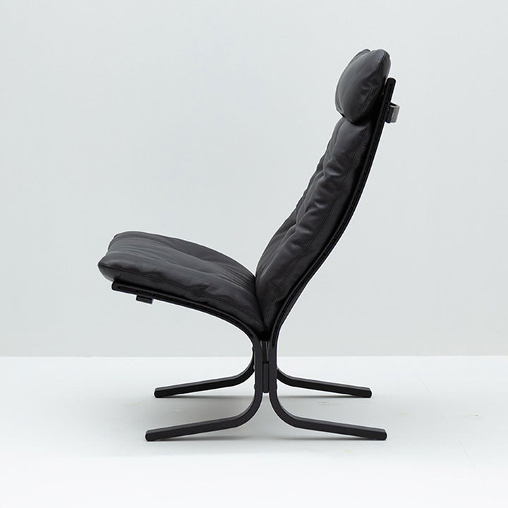 lk hjelle | siesta classic 300 chair | high back | black oak + hemsen HA19 leather