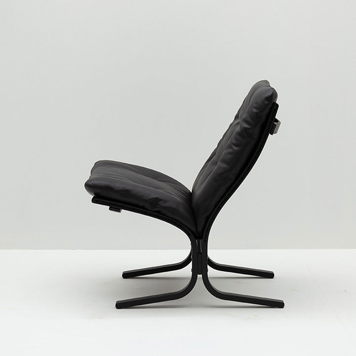 lk hjelle | siesta classic 302 chair | low back | black oak + hemsen HA19 leather
