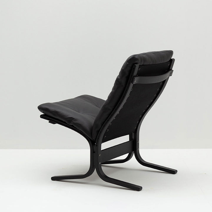 lk hjelle | siesta classic 302 chair | low back | black oak + hemsen HA19 leather