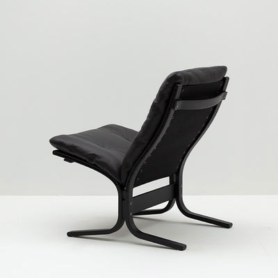 hjelle | siesta classic 302 chair | low back | black oak + hemsen HA19 leather
