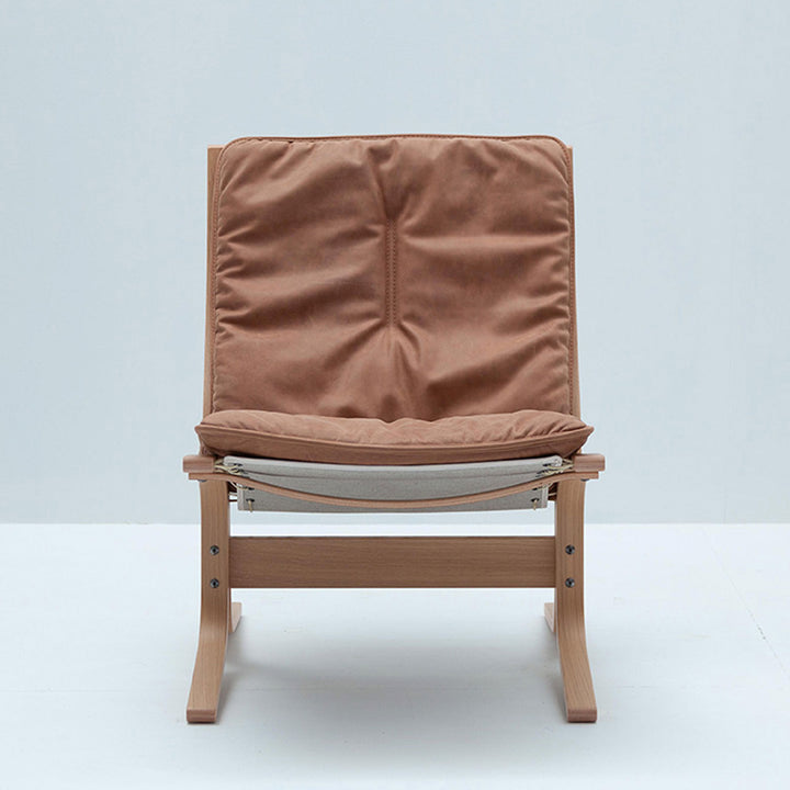 lk hjelle | siesta fiora 307 chair | low back | oak + dunes 21004 leather