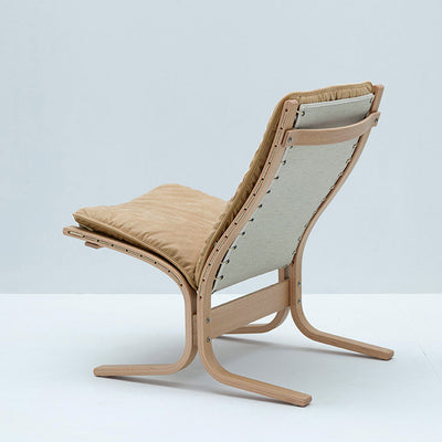 hjelle | siesta fiora 307 chair | low back | beech + dunes leather - DC