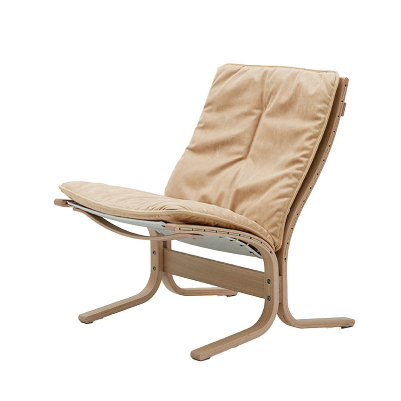 hjelle | siesta fiora 307 chair | low back | beech + dunes leather - DC