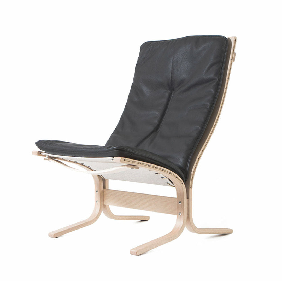 lk hjelle | siesta fiora 305 chair | high back | oak + hemsen HA19 leather