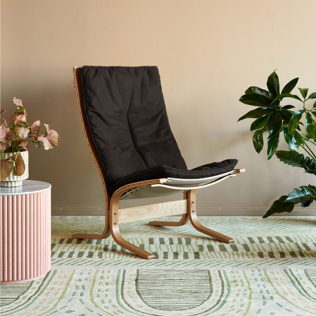 lk hjelle | siesta fiora 305 chair | high back | oak + hemsen HA19 leather