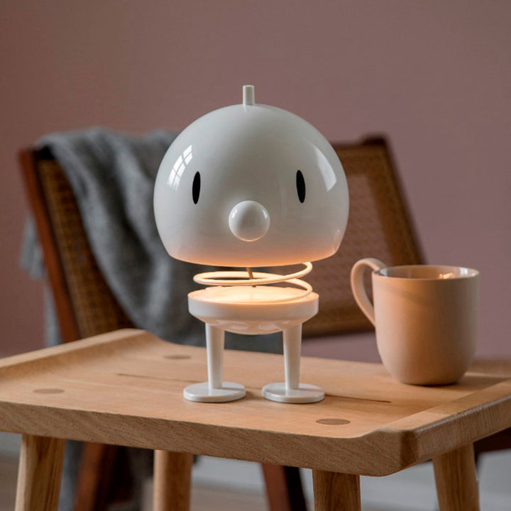 hoptimist | bumble LED portable lamp | white extra large