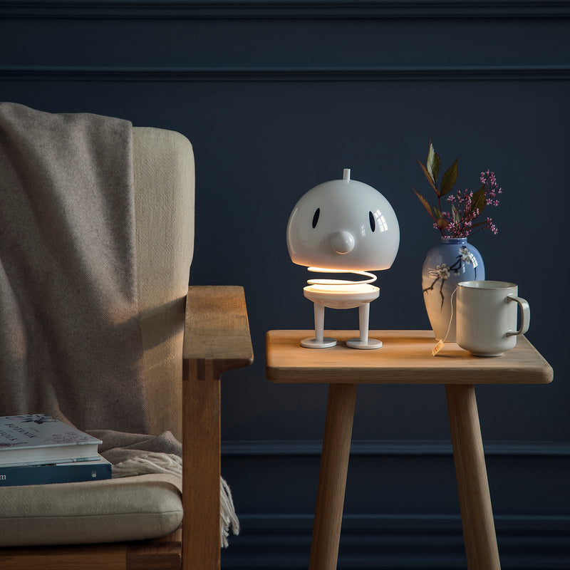 hoptimist | bumble LED portable lamp | white extra large
