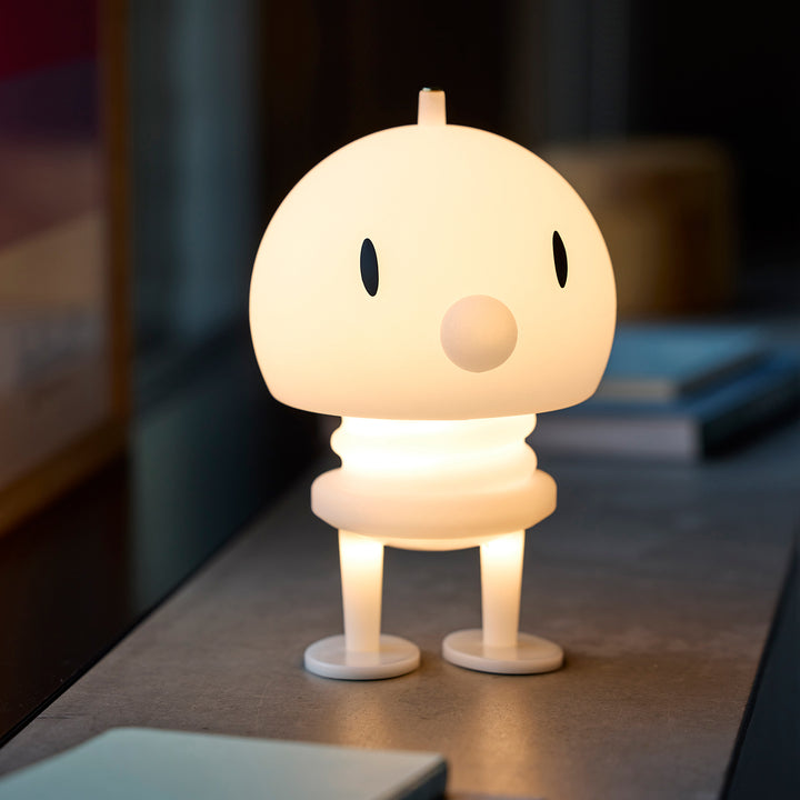 hoptimist | bumble soft PE portable lamp | white extra large