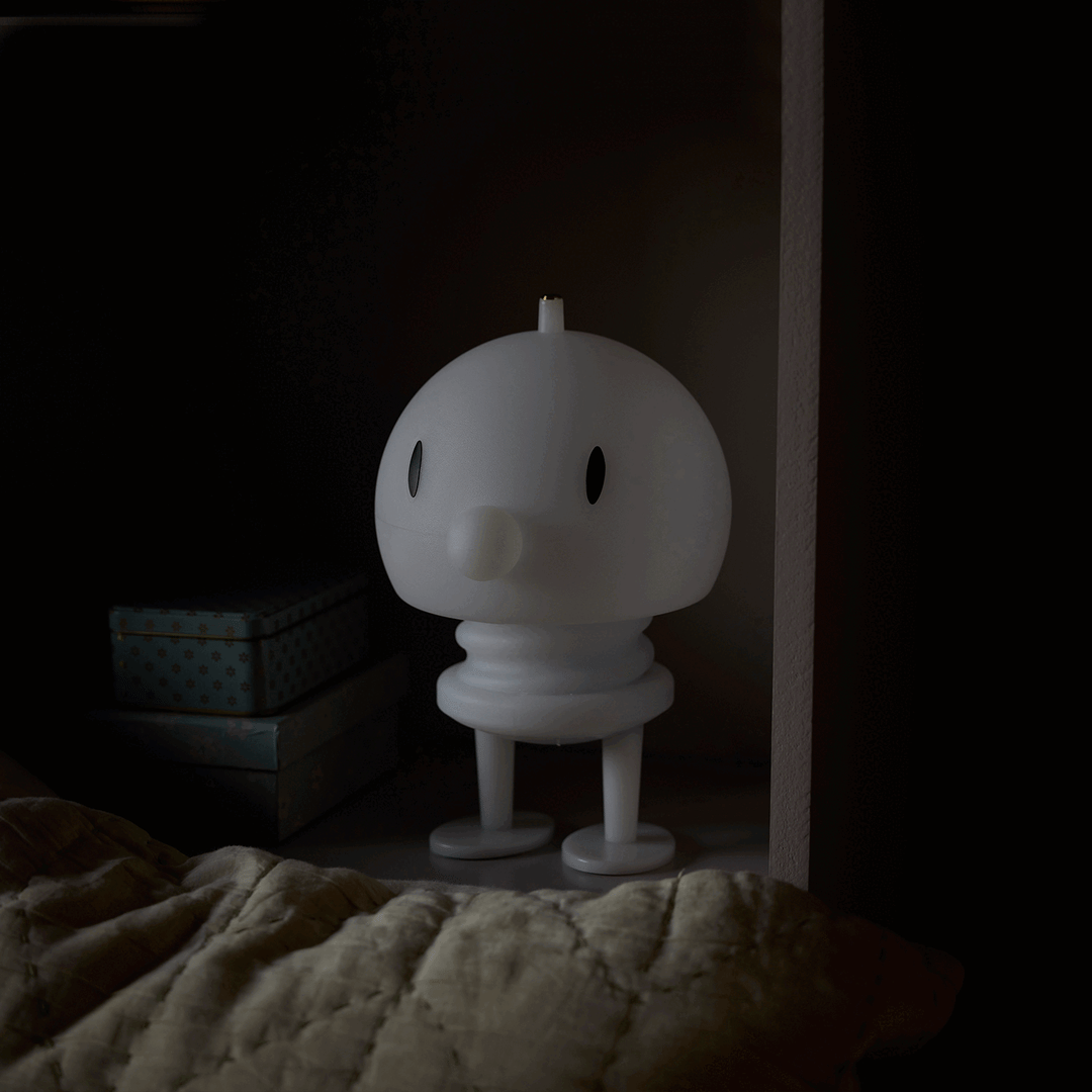 hoptimist | bumble soft PE portable lamp | white extra large