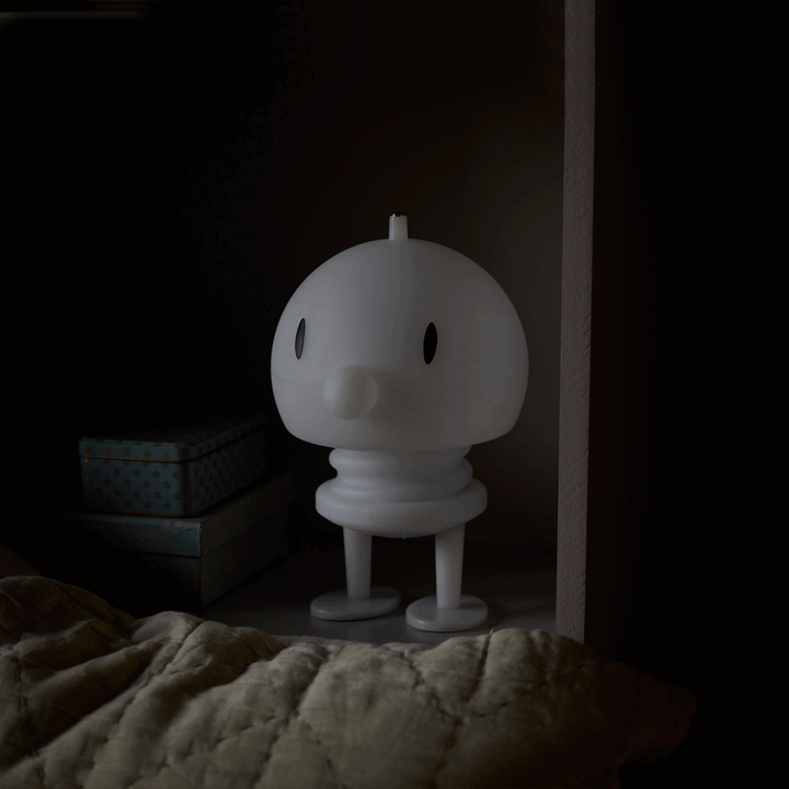 hoptimist | bumble soft PE portable lamp | white extra large