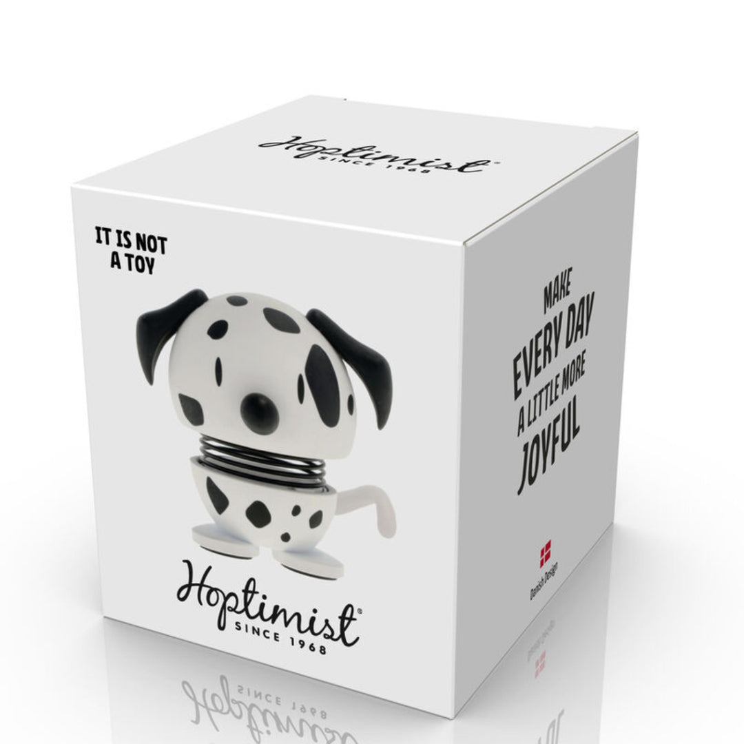 hoptimist | dalmatian | white x-small