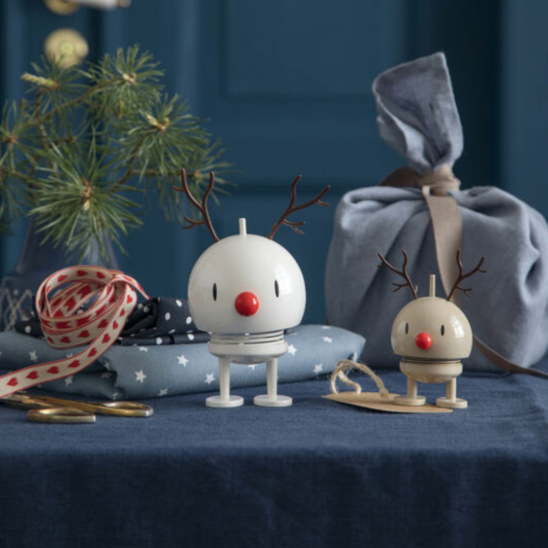 hoptimist | reindeer bumble | white medium