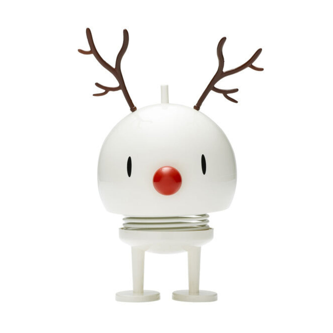 hoptimist | reindeer bumble | white medium