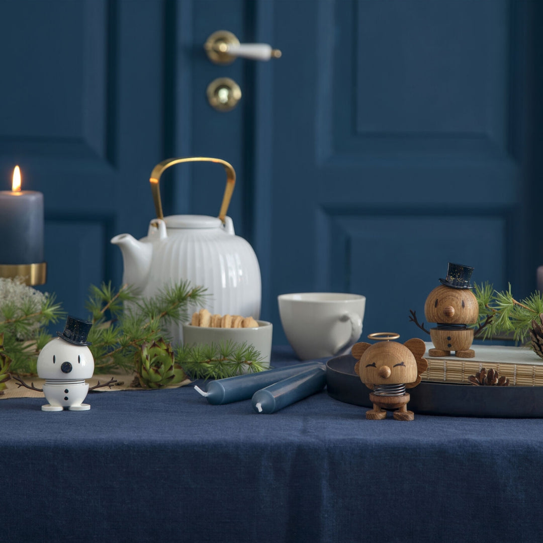 hoptimist | snowman | oak small