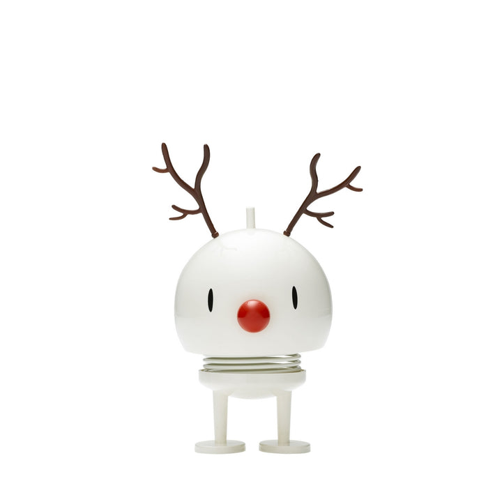 hoptimist | reindeer bumble | white small