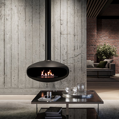 PARTS: icon fires | the iconic 900 hanging fireplace | extension pole 25cm