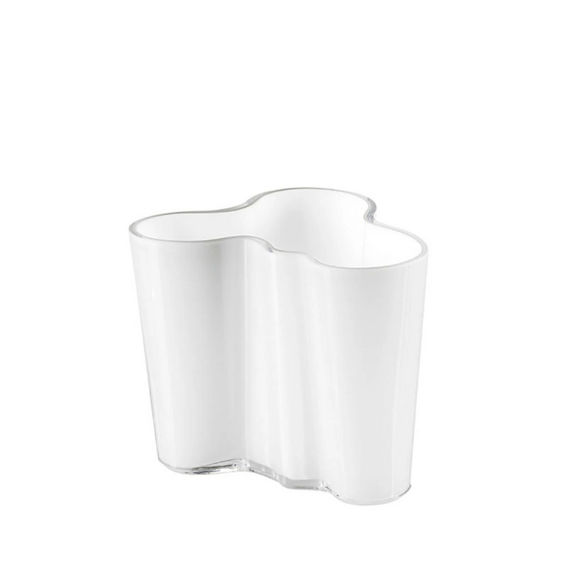 iittala | aalto savoy vase | white 9.5cm