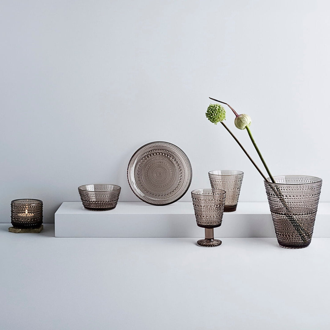 iittala | kastehelmi votive candle holder | linen