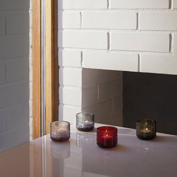 iittala | kastehelmi votive candle holder | linen