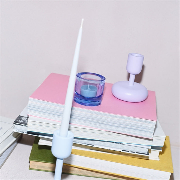 iittala | kivi votive candle holder | aqua