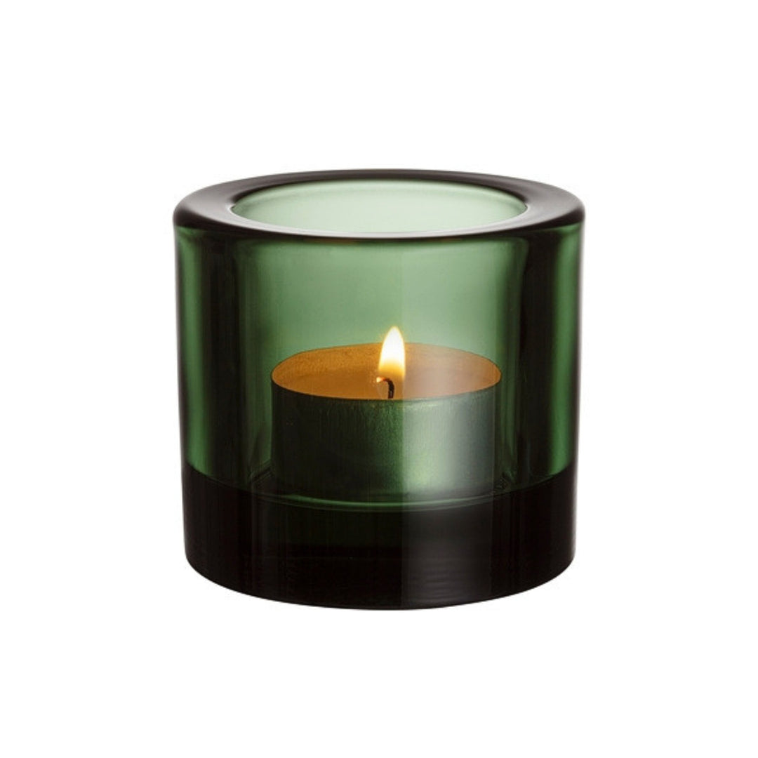 iittala | kivi votive candle holder | pine green