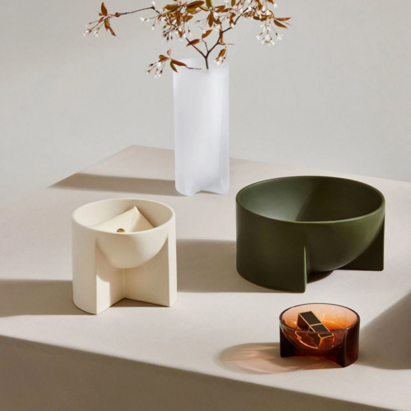 iittala | kuru ceramic bowl | moss green - DC